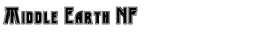Middle Earth NF - Download Thousands of Free Fonts at FontZone.net