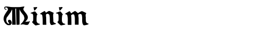 Minim - Download Thousands of Free Fonts at FontZone.net