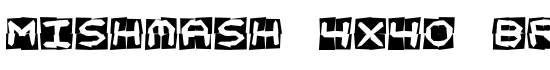 Mishmash 4x4o BRK - Download Thousands of Free Fonts at FontZone.net