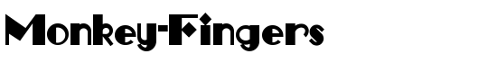 Monkey-Fingers - Download Thousands of Free Fonts at FontZone.net