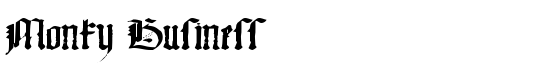 Monky Business - Download Thousands of Free Fonts at FontZone.net
