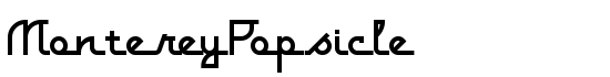 MontereyPopsicle - Download Thousands of Free Fonts at FontZone.net