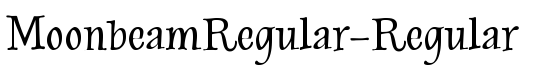MoonbeamRegular-Regular - Download Thousands of Free Fonts at FontZone.net