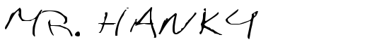 Mr. Hanky - Download Thousands of Free Fonts at FontZone.net