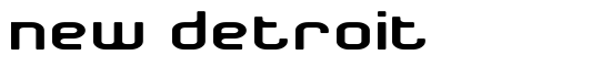 New Detroit - Download Thousands of Free Fonts at FontZone.net