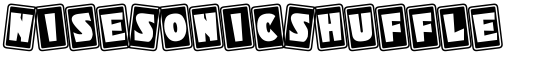 NiseSonicShuffle - Download Thousands of Free Fonts at FontZone.net