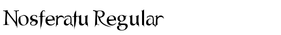 Nosferatu Regular - Download Thousands of Free Fonts at FontZone.net