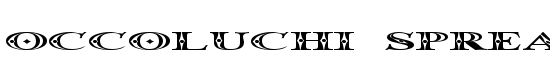 Occoluchi Spread - Download Thousands of Free Fonts at FontZone.net