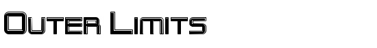 Outer Limits - Download Thousands of Free Fonts at FontZone.net
