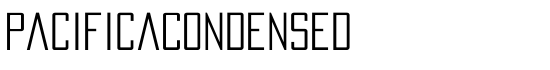 PacificaCondensed - Download Thousands of Free Fonts at FontZone.net