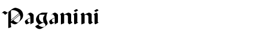 Paganini - Download Thousands of Free Fonts at FontZone.net