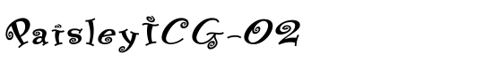 PaisleyICG-02 - Download Thousands of Free Fonts at FontZone.net