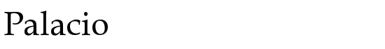 Palacio - Download Thousands of Free Fonts at FontZone.net