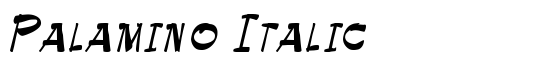 Palamino Italic - Download Thousands of Free Fonts at FontZone.net