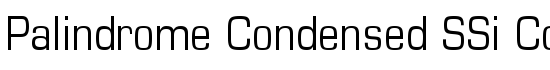 Palindrome Condensed SSi Condensed - Download Thousands of Free Fonts at FontZone.net