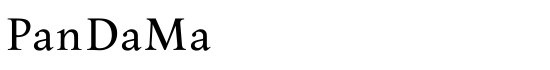 PanDaMa - Download Thousands of Free Fonts at FontZone.net