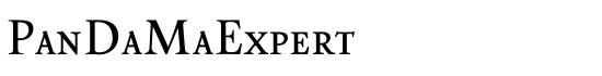 PanDaMaExpert - Download Thousands of Free Fonts at FontZone.net