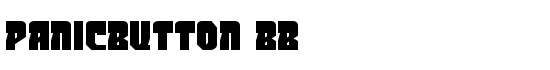 PanicButton BB - Download Thousands of Free Fonts at FontZone.net