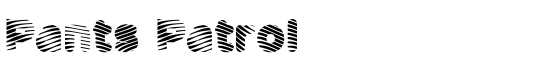 Pants Patrol - Download Thousands of Free Fonts at FontZone.net
