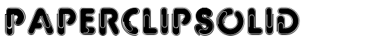 PaperClipSolid - Download Thousands of Free Fonts at FontZone.net