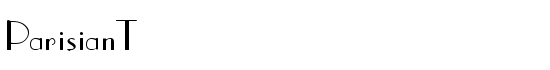 ParisianT - Download Thousands of Free Fonts at FontZone.net