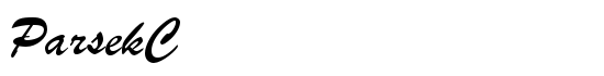 ParsekC - Download Thousands of Free Fonts at FontZone.net