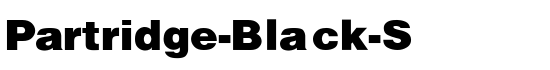 Partridge-Black-SemiBold - Download Thousands of Free Fonts at FontZone.net