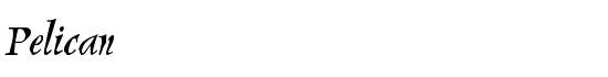 Pelican - Download Thousands of Free Fonts at FontZone.net