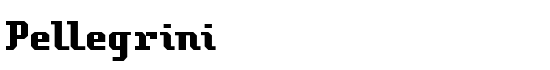 Pellegrini - Download Thousands of Free Fonts at FontZone.net