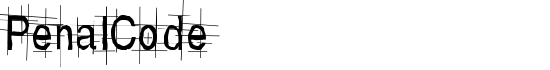 PenalCode - Download Thousands of Free Fonts at FontZone.net