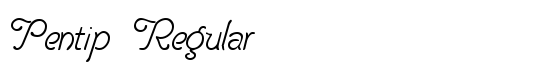 Pentip Regular - Download Thousands of Free Fonts at FontZone.net