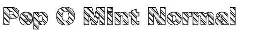 Pep O Mint Normal - Download Thousands of Free Fonts at FontZone.net