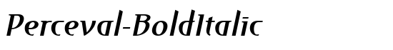 Perceval-BoldItalic - Download Thousands of Free Fonts at FontZone.net