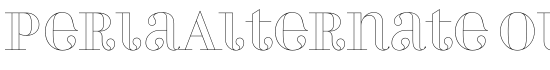 PerlaAlternate Outline - Download Thousands of Free Fonts at FontZone.net