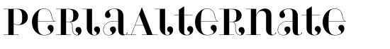 PerlaAlternate - Download Thousands of Free Fonts at FontZone.net