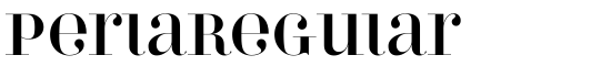PerlaRegular - Download Thousands of Free Fonts at FontZone.net