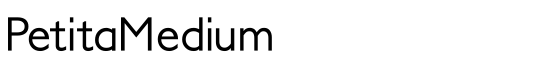 PetitaMedium - Download Thousands of Free Fonts at FontZone.net