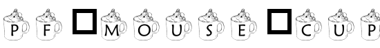 pf_mouse_cup1 - Download Thousands of Free Fonts at FontZone.net