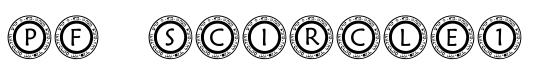 pf_scircle1 - Download Thousands of Free Fonts at FontZone.net