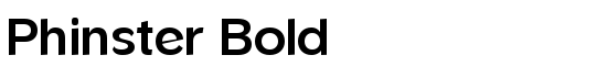Phinster Bold - Download Thousands of Free Fonts at FontZone.net