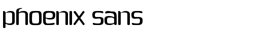 Phoenix Sans - Download Thousands of Free Fonts at FontZone.net