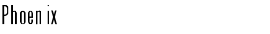 Phoenix - Download Thousands of Free Fonts at FontZone.net