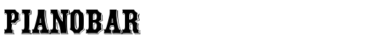 Pianobar - Download Thousands of Free Fonts at FontZone.net