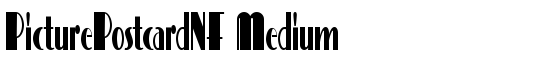 PicturePostcardNF Medium - Download Thousands of Free Fonts at FontZone.net