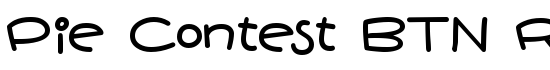 Pie Contest BTN Round Bold - Download Thousands of Free Fonts at FontZone.net