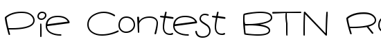 Pie Contest BTN Round Lt - Download Thousands of Free Fonts at FontZone.net