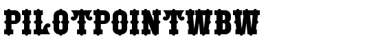 PilotPointWBW - Download Thousands of Free Fonts at FontZone.net