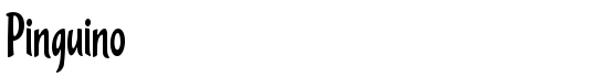 Pinguino - Download Thousands of Free Fonts at FontZone.net