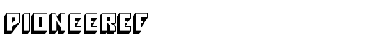 PioneerEF - Download Thousands of Free Fonts at FontZone.net