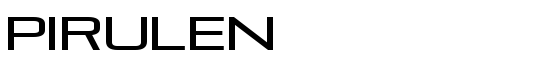 Pirulen - Download Thousands of Free Fonts at FontZone.net